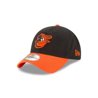 Baltimore Orioles Gorra | New Era MLB Core Classic Road 9twenty Adjustable Cap Mexico - Negros